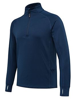 Pile Stretch Tech Half Zip Fleece Blue Total Eclipse Beretta