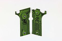 92X PERFORMANCE G10 BLACK/GREEN BERETTA BY LOK GRIPS Beretta