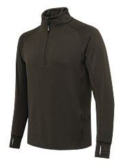 Pile Stretch Tech Half Zip Fleece Green Moss Beretta