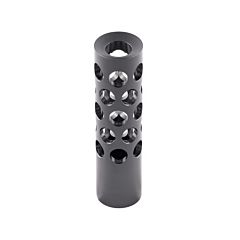 5/8x24 BLUED - CYLINDRICAL MUZZLE BRAKE 19mm Sako