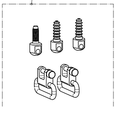 Set of 2 Magazine Sleeves with Screws Sako