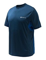 Flash Tech T Shirt Blue Total Eclipse Beretta