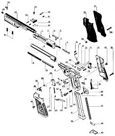 MOD.76 Beretta - Hunting accessories and spare parts Beretta